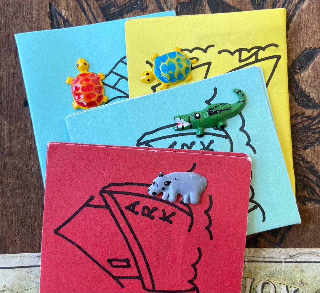 4 Vintage Bug House Stick Pins Wild Animals - Etsy