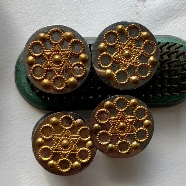 Large Antique Buttons Etsy