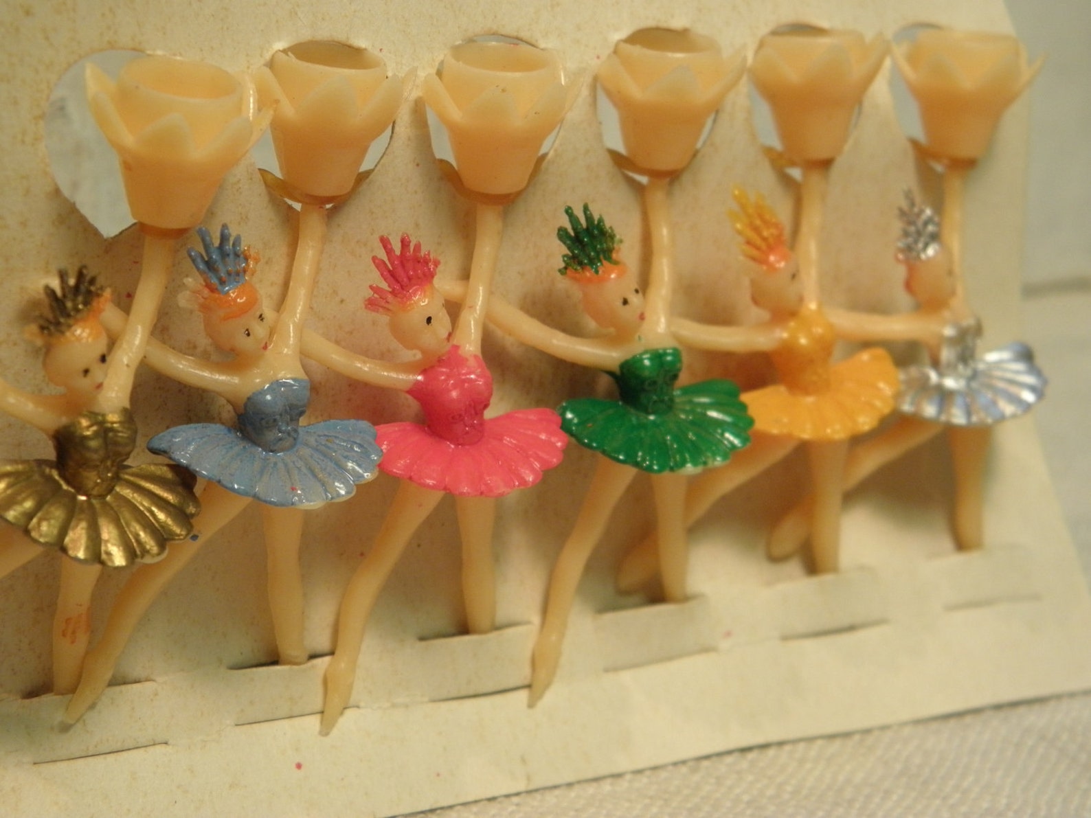 Vintage Ballerina Candle Holders Etsy