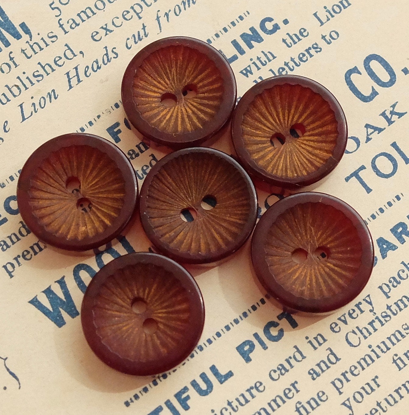 Bakelite Buttons for sale Only 3 left at 65