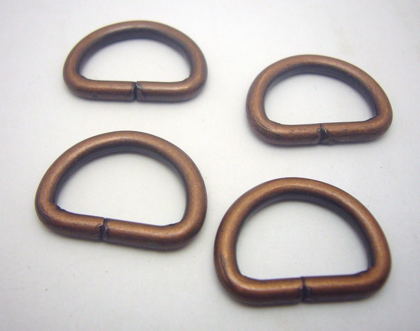 DRing Copper 0.71 10 d rings purse key making Etsy