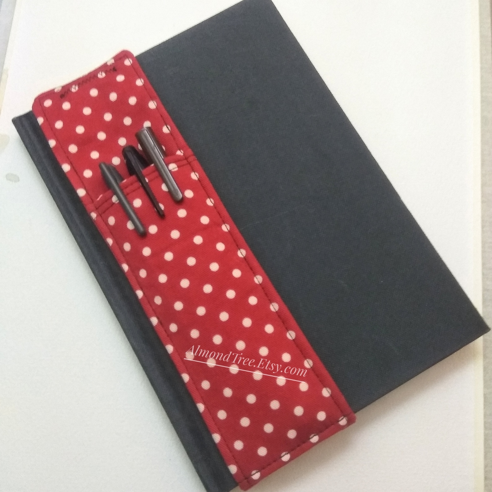 Elastic band A5 book pen holder planner pencil sketch Etsy