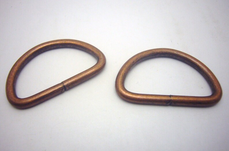 Bag hardware 1 inch copper D Ring 4 pcs purse making Etsy