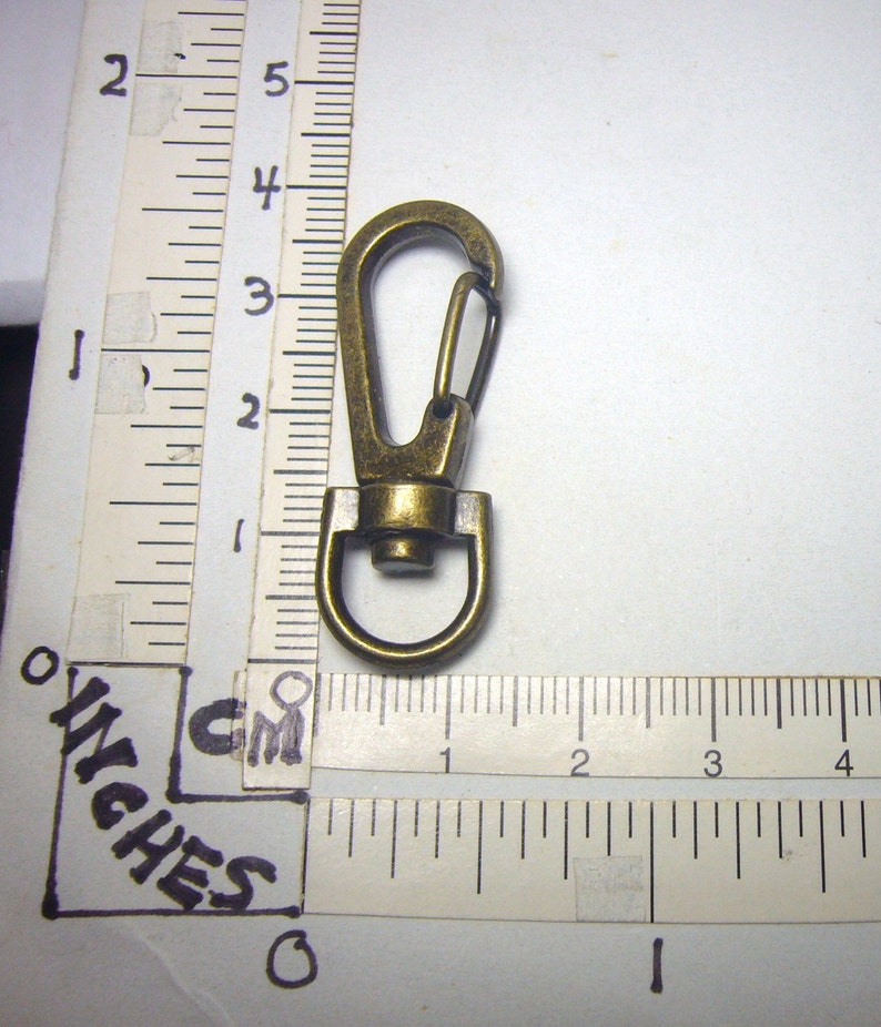 Set of 4 Swivel Clip D Ring Purse Hardware Antiqued Copper Etsy