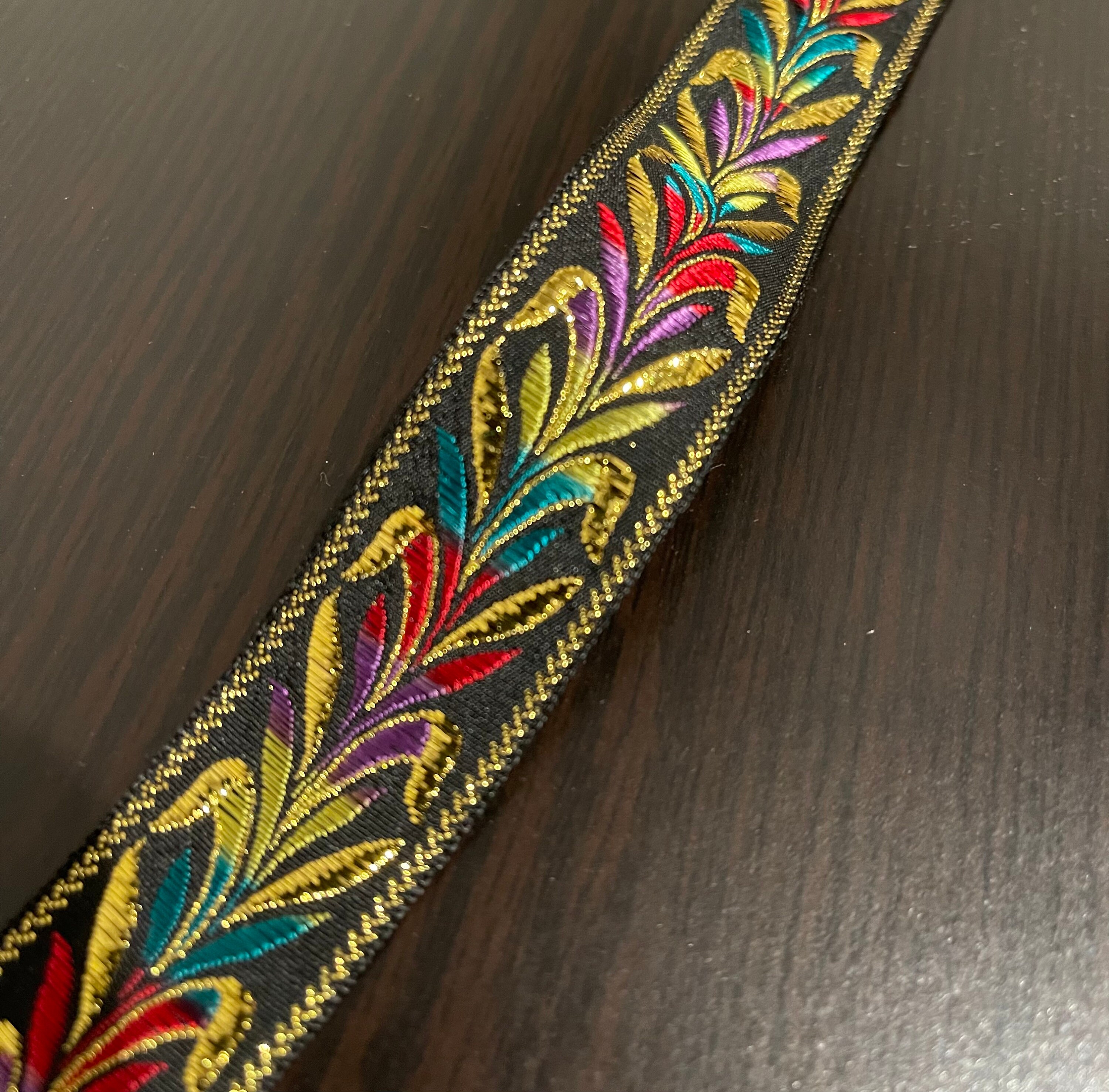 Gold and Red RARE AdornATrim Trim Embellishment Made in England