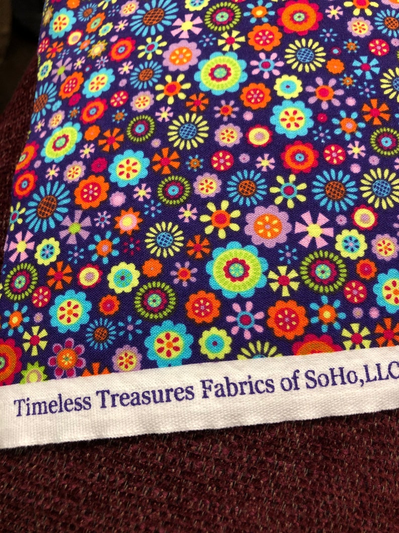 Timeless Treasures Petal by SoHo Quilt Fabric Cotton Etsy