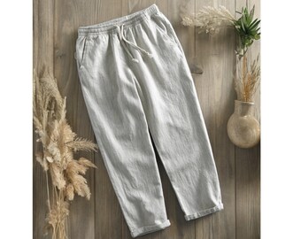 Pantalons en lin hommes, pantalons en lin pour hommes, pantalons en lin pour hommes, pantalons pour hommes, pantalons de golf