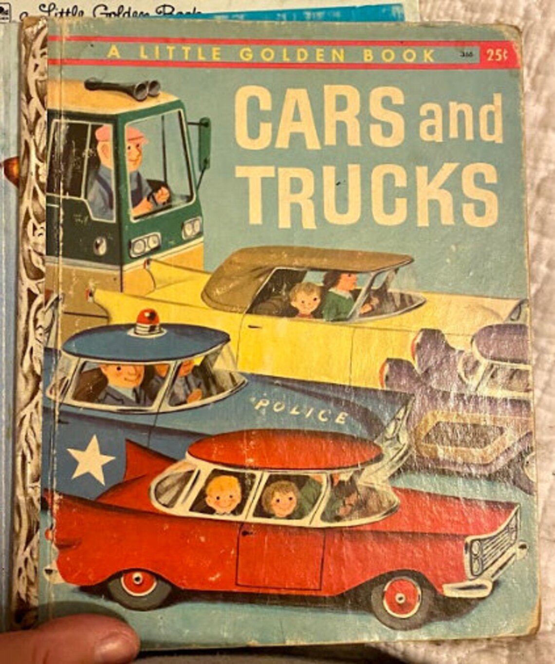 Vintage Little Golden Books Cars and Trucks 1959 Etsy