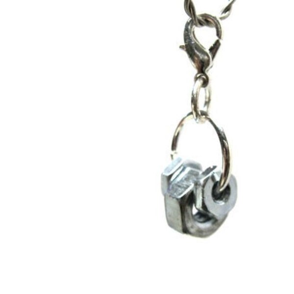 Industrial Zipper Pull - Hex Nut Trio