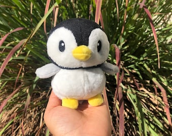 Pengy Plush, Penguin plushie, penguin stuffed animal, stuffed toy, softie, bird plushie, collectible push
