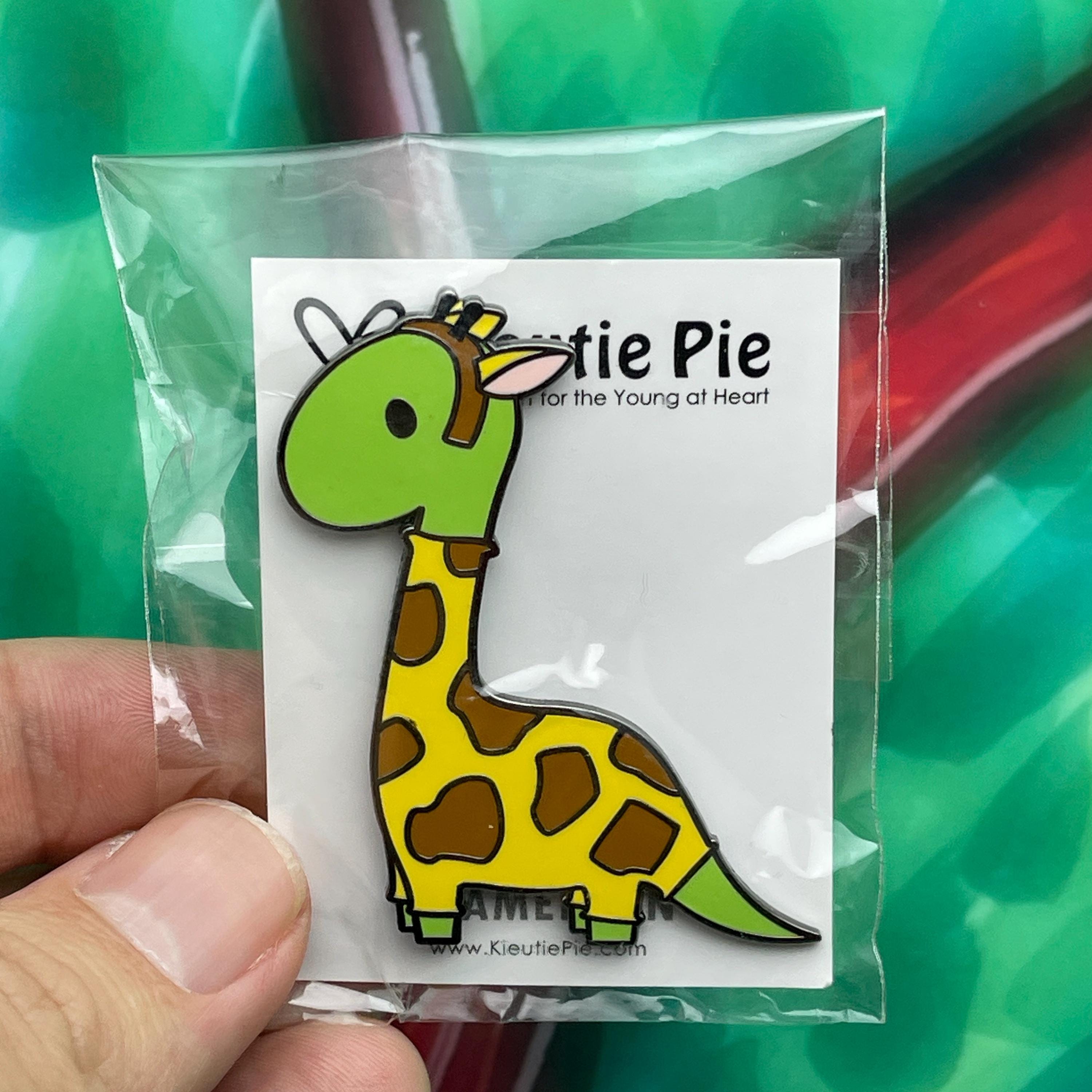 Imposter Pin Dino (imposter Syndrome Series) Costume Dinosaur Giraffe Enamel Lapel ...