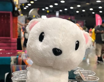 Snowy Bear Plush, Polar bear plushie, bear stuffed animal, stuffed toy, softie, baby bear plushie, collectible plush