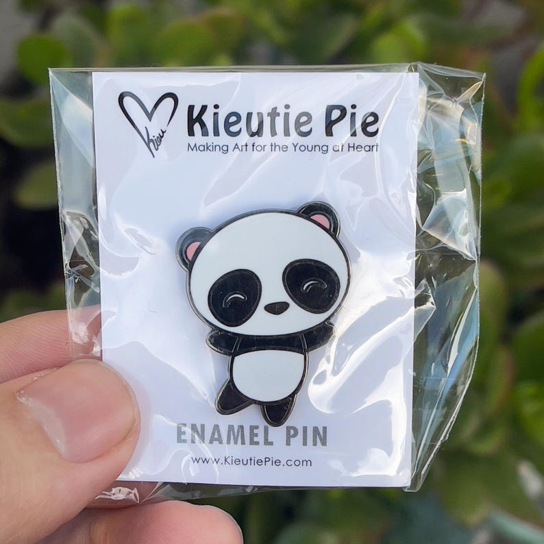 Imposter Pin Panda (imposter Syndrome Series) Hard Enamel Lapel Pin - Etsy Canada