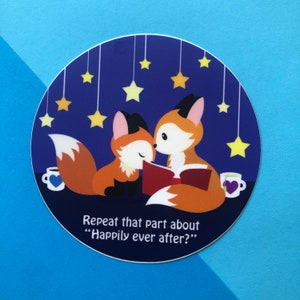 3&quot; Vinyl Sticker - Ever After Weatherproof Die Cut Matte Vinyl Sticker - car decal, water bottle sticker, laptop sticker
