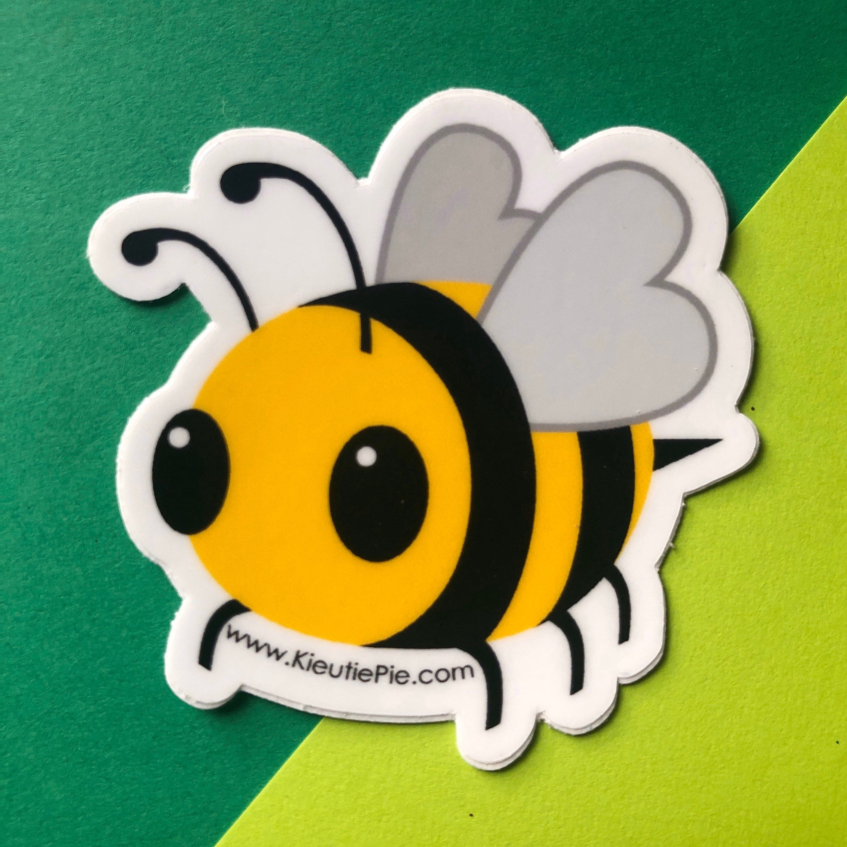 BEE! Vinyl Sticker - Weatherproof - Etsy