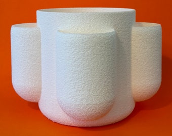 Vaso di design e porta oggetti realizzato con stampa 3D