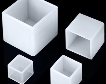 Silicone Cube Mold for Resin Jewelry Making