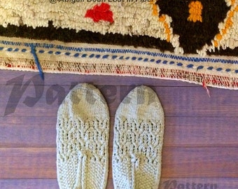 Turkish Cotton Slipper Arch Lace PATTERN