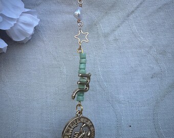 Scorpio—Pearl & Sea Green