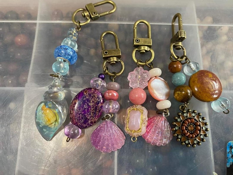 Purse charms,keychains,bling image 1