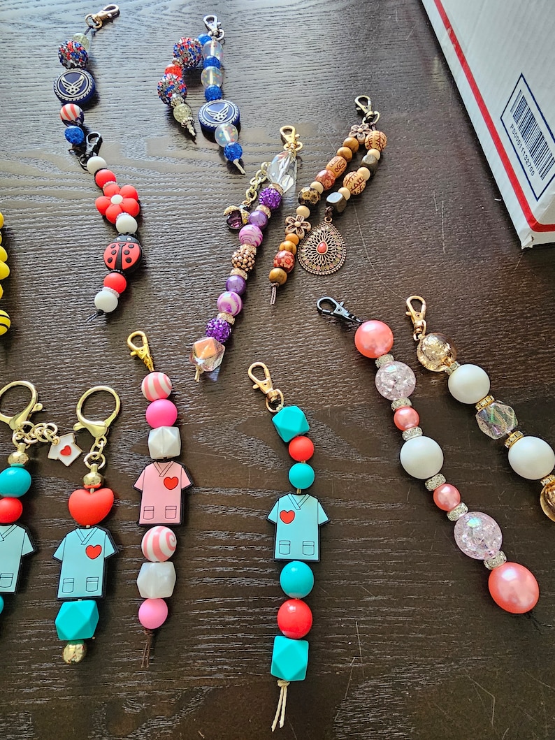 Purse charms,keychains,bling image 2