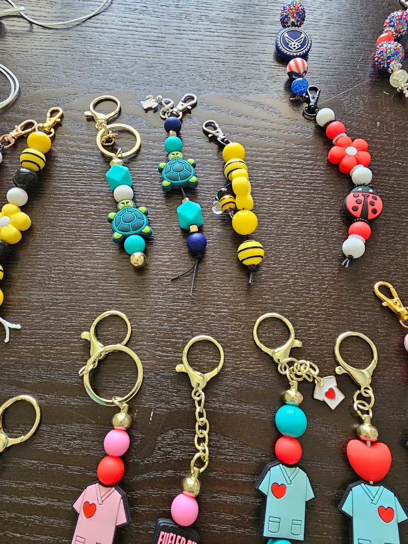 Purse charms,keychains,bling image 3