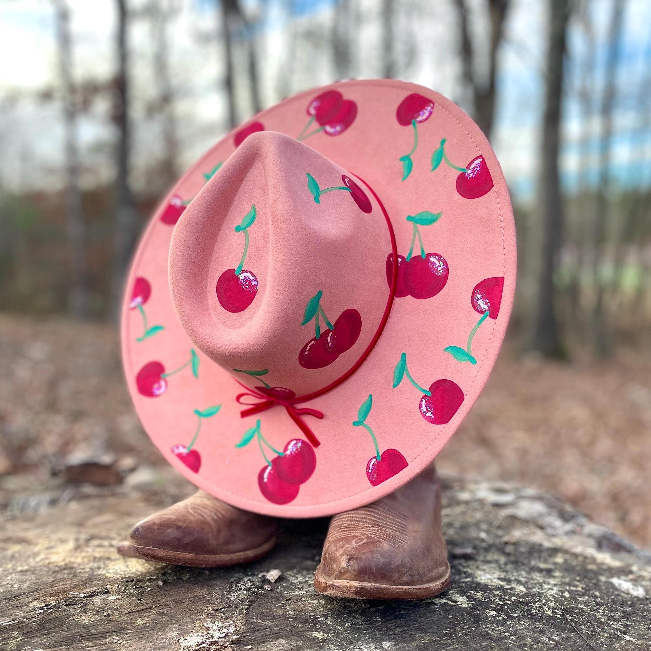 Womens Rancher Hats Dusty Pink - Etsy display picture 3