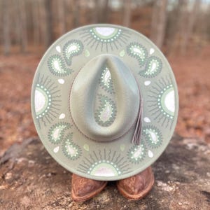 Paisley Fedora - Etsy display picture 1