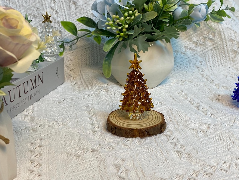 Sea Glass Tree, Glass Christmas Tree, Nautical Bohemian Decor, Beach