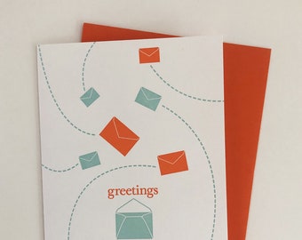 Greetings Letterpress Notecards