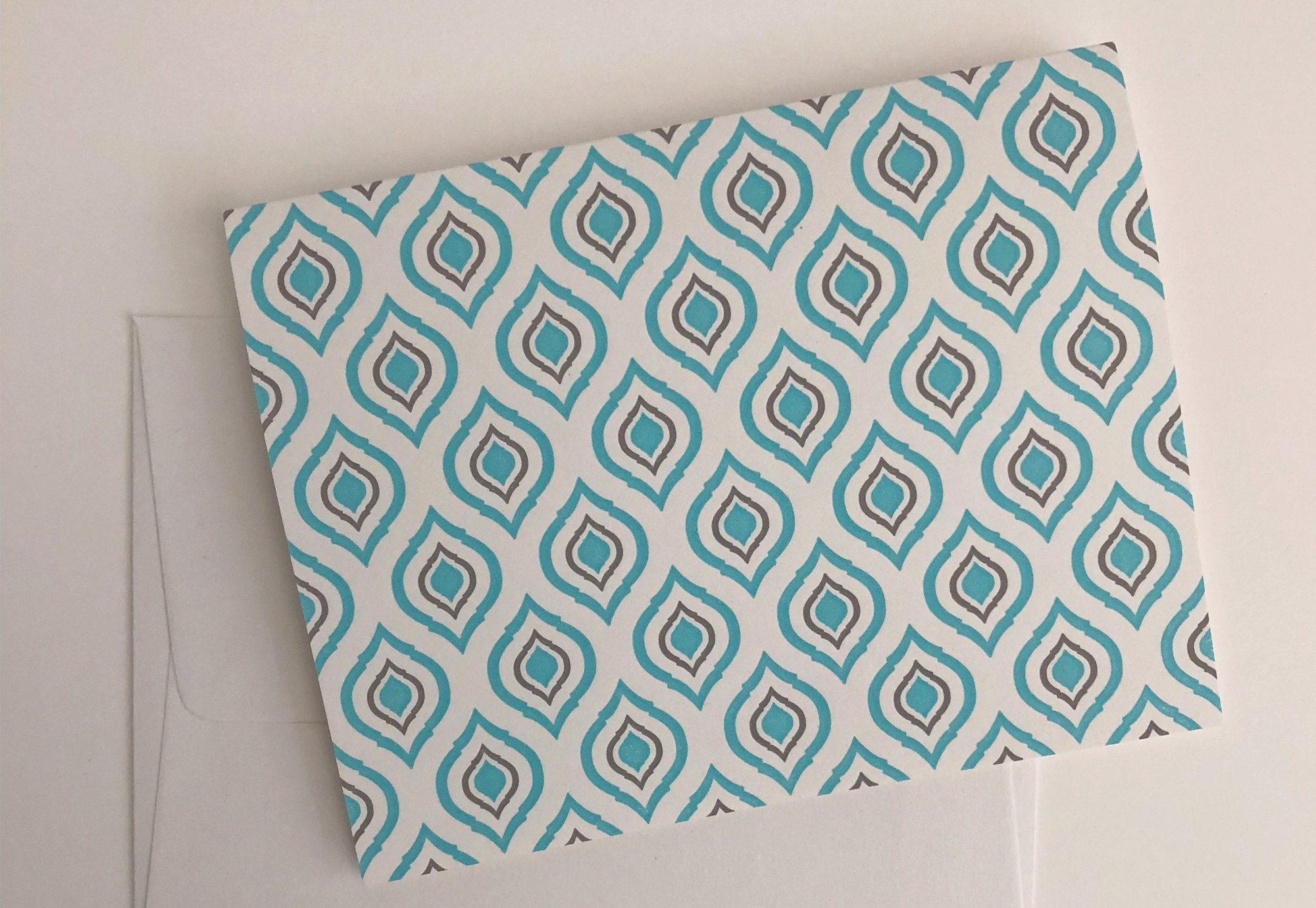 Letterpress Boxed Cards moroccan Mixture Etsy