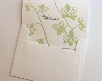 Letterpress Sympathy Card