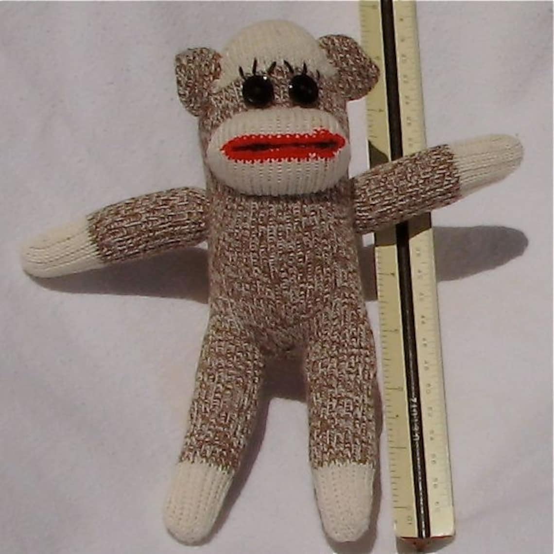 Little Chunky Sock Monkey Kit - NEW SIZE - Etsy