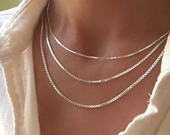 Sterling Silver Womens 1mm Box Chain Soda Cup Straw Pendant Necklace Sterling Silver Womens 1mm Box Chain Soda Cup Straw Pendant Necklace