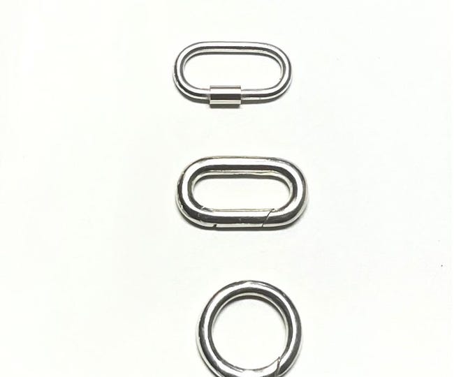 925 Silver Charm Clasps | 3 clasp options | add your own charms