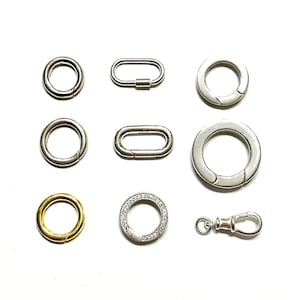 Charm Clasps | 3 metal options | DIY components