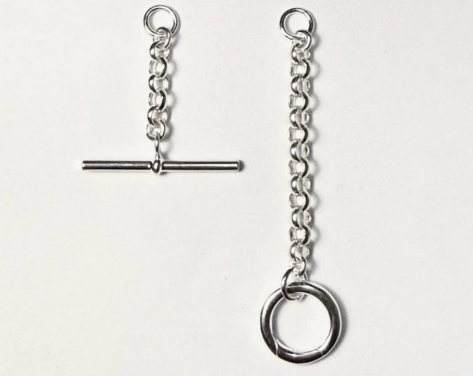 Sterling Silver Extension | 4mm rolo chain
