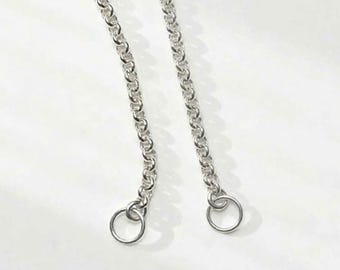 Sterling Silver Rolo Chain for charm clasps