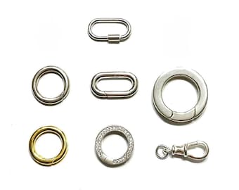 Charm Clasps | 3 metal options | DIY components