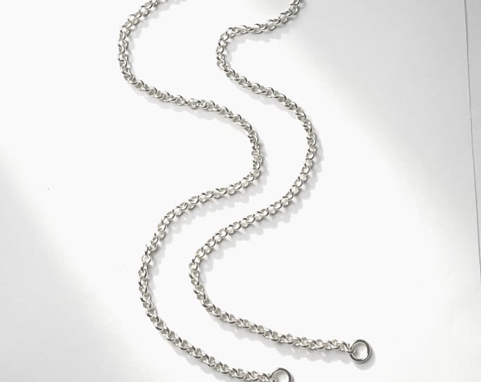 Rolo Chain for Charm Clasp | 925 Silver Premium Plate