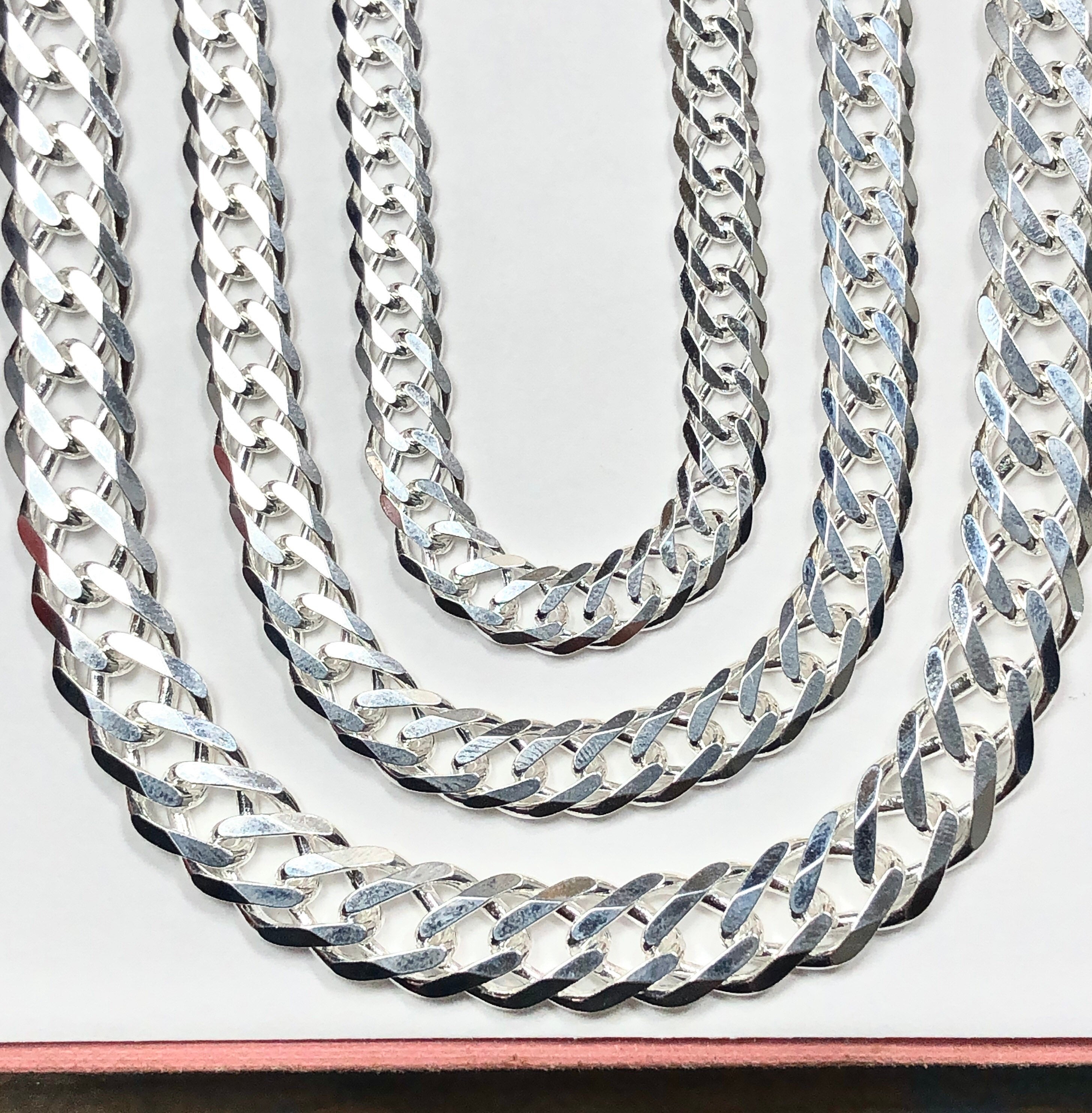 Curb Chain  Medium (Sterling) - The Hemlock Street Jeweler