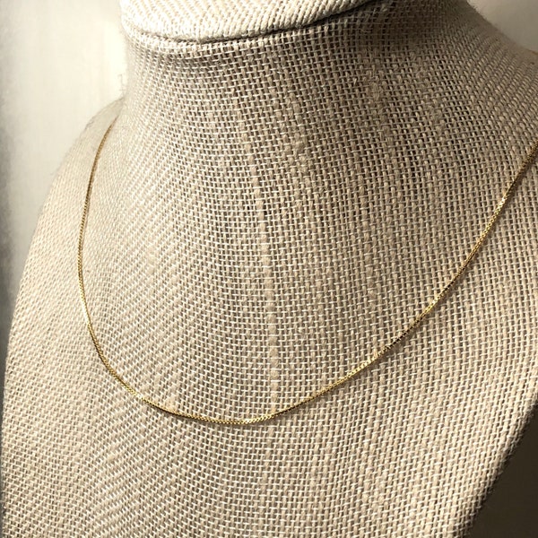 Light Gold Chain Etsy