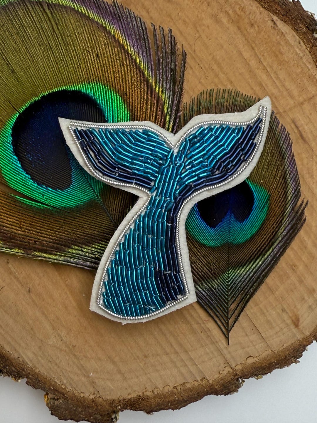 Broche Décorative En Forme D'hippocampe - Alliage De Zinc, Bleu, Pour Vêtements Et Accessoires