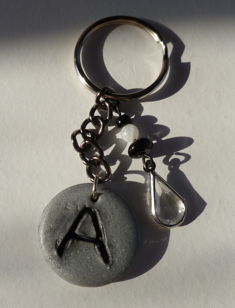 Intial A Keychain image 4
