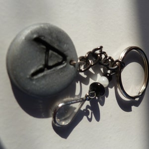 Intial A Keychain image 3