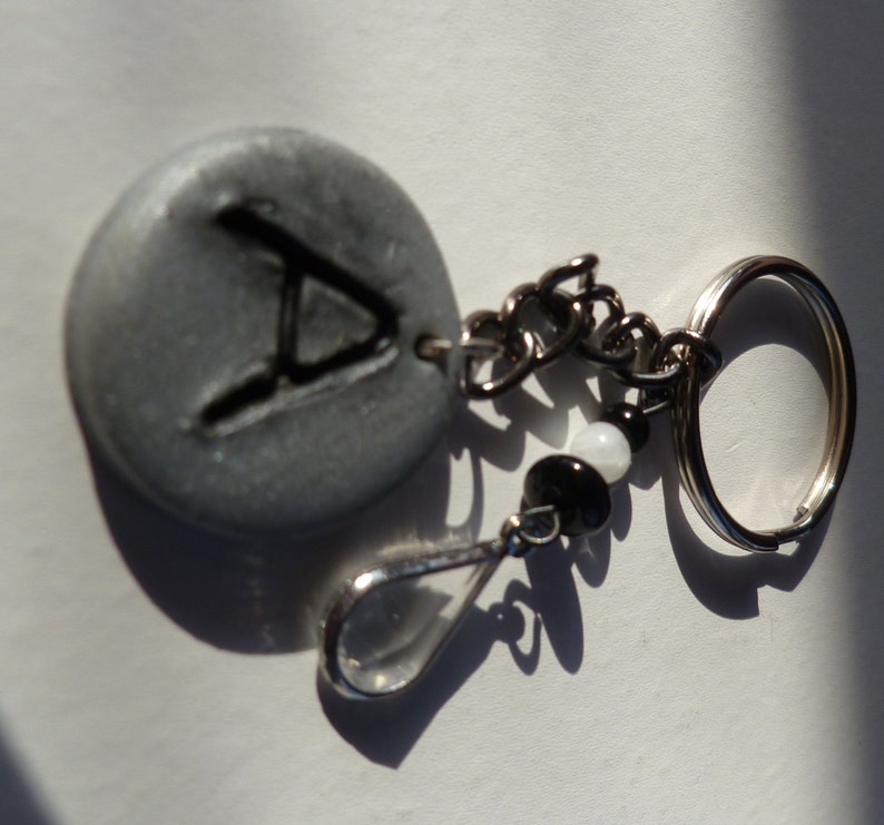 Intial A Keychain image 3