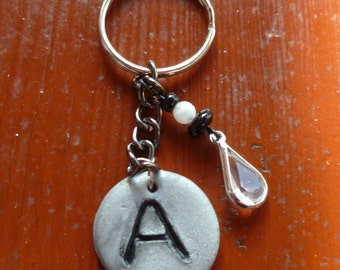 Intial A Keychain