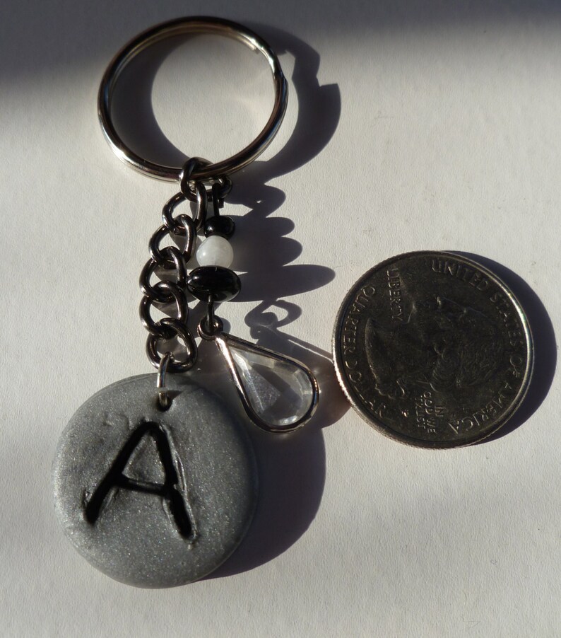 Intial A Keychain image 2