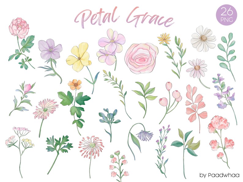 Petal Grace | Pants