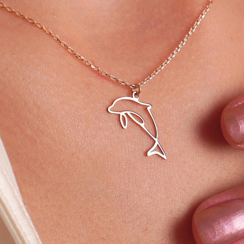 Dolphin Mandala Necklace